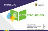 Educación - Educacióneducacion.getafe.es/.../2019/07/Ecoescuelas-2016-2019.pdf · 2019-07-15 · PROYECTO ecoescuelas AYUNTAMIENTO DE GETAFE DATOS DE PARTICIPACIÓN ECOESCUELAS