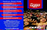 FIESTAS EN BARRIOS - Quito Informa€¦ · DESFILE LOS MERCADOS SALUDAN A QUITO 09:00 | Calle Venezuela ( Bogotá y Bulevar 24 de Mayo) ELECCIÓN REINA DE QUITO 2018 19:00 | Centro