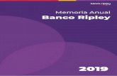 Memoria anual 2019 de Banco Ripley · Nació el 12 de febrero de 1965. Miembro del Directorio del Banco desde noviembre 2012. Además, es miembro del Directorio de Ripley Corp. S.A.