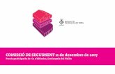 COMISSIÓ DE SEGUIMENT 11 de desembre de 2017 · COMISSIÓ DE SEGUIMENT 11 de desembre de 2017 Procés participatiu de Ca n’Altimira, Cerdanyola del Vallès. ... Bloc artístic