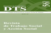 Revista de Trabajo Social y Acción Social · Vicepresidente del Consejo General del Trabajo Social de España María Luisa Taboada González, Trabajadora social y profesora emérita