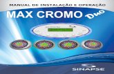 MANUAL DE INSTALAÇÃO E OPERAÇÃO MAX CROMO Duoappsisecommerces3.s3.amazonaws.com/clientes/cliente7875/... · 2018-03-26 · 2. Saída de água do Aquecedor 3. Motobomba HIDRO-1