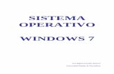 SISTEMA OPERATIVO WINDOWS 7 · Sistema Operativo: Windows 7 5 José Rafael González Romero La apariencia del Escritorio depende del propio usuario y de como organicemos el trabajo