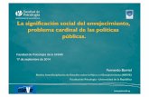 La significación social del envejecimiento, problema ...seminarioenvejecimiento.unam.mx/archives/conferencia UNAM.pdfde pertenencia: 1930 – 1944, 1945 – 1959, 1960-1974 y 1975-1989.