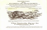 NOTICIAS del PUERTO de · 2019-05-12 · 1903, Roosevelt couldn't have hunted grizzly bears even if he had wanted to because there weren't any left. The last one in Monterey County