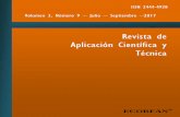 Revista de ífica y Aplicación Científica y Técnicaecorfan.org/spain/researchjournals/Aplicacion_Cientifica... · 2017-12-29 · para la generación de energía (Elías, X., 2012).