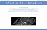 VOLUM 34 NÚM. 1 GENER - ABRIL 2019 Medicina Balearmedicinabalear.org/pdfs/Vol34n1.pdf · VOLUM 34 NÚM. 1 GENER - ABRIL 2019. PUBLICACIÓ DE LA REIAL ACADÈMIA DE MEDICINA DE LES