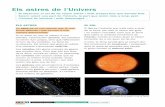 Els astres de l'Univers. Informacióeducadors.text-lagalera.cat/interact/public/guiesFEM/FPM...El sistema solar és format per vuit planetes que giren al voltant del Sol. Aquests planetes