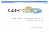 cAMPAMENTO PRAVIA 2019 - GR Summer Camp · más de media hora de Gijón y Oviedo. 10 minutos caminando desde el centro de la villa. Polideportivo de Agones, Pravia 33120. Asturias