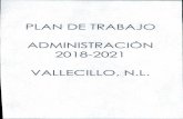 Comisión Estatal Electoral Nuevo León · 2018-04-27 · Planear actividades en vacasiones para los alumnos, para acupar su tiernpo en actividaes lúdicas. EMPLEO Mejorar la calidad