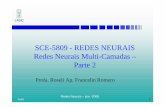 SCE-5809 - REDES NEURAIS Redes Neurais Multi-Camadas – Parte 2wiki.icmc.usp.br/images/3/37/Mlp_parte2.pdf · Redes Neurais – pos -2008 RAFR 1 LABIC SCE-5809 - REDES NEURAIS Redes