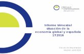 Informe Trimestral Situación de la economía …circulodeempresarios.org/app/uploads/2016/04/Informe...Informe trimestral situación de la economía global y española 1T 2016 Círculo
