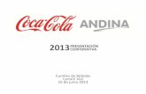 1Q13 Presentacion Andina Cumbre Bebidas LV ES VF Presentacion Andina... · Larraín Vial 25 de junio 2013 ... (31 diciembre 2012, botellas de 8 oz., figuras proforma(*) ) ... Las