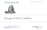 Flygt 3153, 50Hz · Especificaciones técnicas Flygt 3153, 50Hz info@lenntech.com Tel. +31-152-610-900  Fax. +31-152-616-289 Lenntech