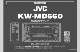SCAN - 株式会社JVCケンウッドSCAN AUDIO ATT DSP FUNC BAND PRESET DISC VOLUME RM - RK36 PROG 取扱説明書 LVT0448-001B KW-MD660 － お買い上げありがとうございます