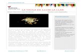 LA TAULA DE LLUM LA LLAR - Escorial Vic · 2017-02-12 · El Talleret de la Llar ofereix la possibilitat d’explorar la llum a través de la taula de llum i els diferents materials.