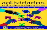 Actividades Extraescolares - Valdeolmos-Alalpardovaldeolmos-alalpardo.org/wp-content/uploads/Folleto-Actividades-20… · Actividades Extraescolares Valdeolmos-Alalpardo CURSO 2018