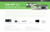 Paquete para Control de Acceso - ZKTeco Latinoamérica · 2017-12-20 · acceso además de funcionar con control remoto en caso de utilizarse en una recepción, etc. Paquete para