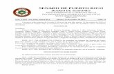 SENADO DE PUERTO RICO · 2019-03-28 · 32439 SENADO DE PUERTO RICO DIARIO DE SESIONES PROCEDIMIENTOS Y DEBATES DE LA DECIMOSEPTIMA ASAMBLEA LEGISLATIVA SEXTA SESION ORDINARIA AÑO