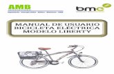  · Ingenieria Energia solar Eólica • Biomasa • ESES BIENVENIDO Y ENHORABUENA por comprar una nueva bicicleta BME; en unos instantes podrá empezar a disfrutarla. La seguridad