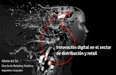 Innovación digital en el sector de distribución y retail · 2018-06-14 · experiencia del cliente Solución para trabajar en colaboración Dispositivos y aplicaciones para trabajar
