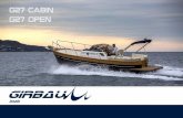 Diseño y fabricacióngirbauboats.com/wp-content/uploads/girbau-G27-catalogue.pdfDiseño y fabricación Girbau Boats es un astillero dedicado a diseñar y construir embarcaciones para