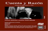 CyR 26 Diciembre - Cuenta y Razon | Revista Cuenta y ...cuentayrazon.com/wp-content/uploads/2016/05/revista26.pdf · 9 PRESENTACIÓN Presentación RAFAEL ANSÓN PRESIDENTE DE FUNDES