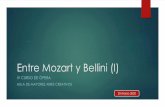 Entre Mozart y Bellini (I) - Entre...2020/03/13  · Bellini fue, con Donizetti, el gran maestro del nuevo belcanto, el belcanto romántico. El paso adelante que dio Bellini con respecto