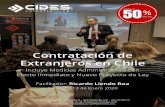 Curso Contratación de Extranjeros en Chile · Ricardo Liendo Roa. Objetivos El aumento de extranjeros que se desplazan cada año desde distintos países hacia Chile en - búsqueda