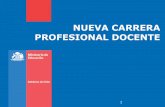NUEVA CARRERA PROFESIONAL DOCENTEpoliticaspublicas.uc.cl/wp-content/uploads/2015/01/... · 2015-09-24 · NUEVA CARRERA PROFESIONAL DOCENTE 1 . Diagnóstico-Estudiantes pedagogía: