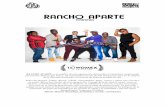 RANCHO APARTE Reseña - Circulartcirculart.org/2017/m/pdf/musica/7917-RANCHOAPARTEResena... · 2019-02-01 · RANCHO APARTE es el nombre de esta agrupación del pacifico Colombiano