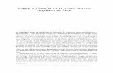 Lógica y filosofía en el primer sistema hegeliano de Jena · 2017-04-30 · Lógica y filosofía en el primer sistema hegeliano de Jena 1. 14. G. Gadamer ha puesto de relieve la