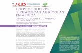 USOS DE SUELOS Y PRACTICAS AGRÍCOLAS EN ÁFRICA · materia de salud de suelos y almacenamiento de carbono de este de este libro, como también otros enfoques sobre las prácticas