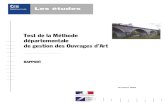 Test Methode dÃ©partementale V2piles.cerema.fr/IMG/pdf/Rapport_test_MD_VF2_cle0e28a8.pdf · Mme M.D. AMODIO, Mme M. VALERO, DISTOA / DOA Mlle H GRANIER DDE du Gard résumé de l'étude