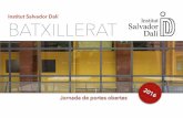 Institut Salvador Dalí BATXILLERAT...Institut Salvador Dalí BATXILLERAT PAU fase general nota BTX Nota d’accés PAU fase especíﬁca Nota d’admissió x 0,2 x 0,1 60 % 40 % català