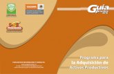 SAGARPA 6 GUIAS web - Gobierno del Estado de Chihuahua Productivos.pdf · apego al plan de activos estratégicos acordados y establecidos en el Anexo Técnico. 3. Clasificación de