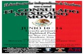 JUNIO 10 ˜ 14 Mexican Consulate poster 2019 Spanish.pdfJUNIO 10 ˜ 14 Escuela primaria Highland Park 401 West 25 th Street Texarkana, Texas OFRECIENDO SERVICIOS DE: Matricula •