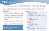 Código de proyecto: GCP/GUA/024/SWE Fortaleciendo la resiliencia de … · 2016-11-09 · la morbilidad por enfermedades de origen hídrico. 1 a 10 meses Objetivo estratégico 2