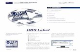Software Gráfico · UBSLABEL Software Gráfico MXDESIGN/180501 Etiquetado, Codificación y Marcaje UBS MÉXICO +52(55) 5572 48 92 UBS QRO +52(442) 238 0800 UBS Label Software Gráfico