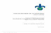 TERCER INFORME DE ACTIVIDADES 2015-2016 · 2016-11-24 · TERCER INFORME DE ACTIVIDADES 2015-2016 Universidad Veracruzana Facultad de Contaduría y Administración Región: Coatzacoalcos