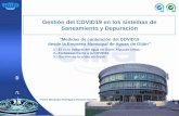 Gestión del COVID19 en los sistemas de Saneamiento y ... · Gestión del COVID19 en los sistemas de Saneamiento y Depuración. 1.- El ciclo integral del agua en Gijón. Algunas cifras.