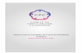 Informe Anual de Actividades del Comité de Participación ...cpc.org.mx/wp-content/uploads/2020/02/Informe-Anual-de-Actividad… · 7.1 Redes sociales ... Commerce (ICC), México