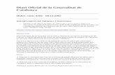 Diari Oficial de la Generalitat de Catalunya · disminuïts psíquics de Catalunya per als anys 2003-2004 (codi de conveni núm. 7900805) al Registre de convenis de la Direcció General