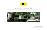 Rs Casa Fabrique · 2019-01-14 · CASA FABRIQUE La villa di Fabrique du Cinéma al Festival del cinema di Venezia!!!!! Antonella Bartoli Bartoli.anto@gmail.com