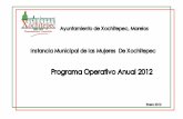 Programa Operativo Anual 2012 - transparenciamorelos.mx · del Gobierno Municipal, de formular los Programas Operativos Anuales que instrumentan el Plan Municipal de Desarrollo 2009