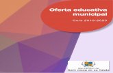 Oferta educativa municipal - Ajuntament de Sant Josep · TALLER DE PREVENCIÓ D’ABUSOS SEXUALS: ... • Afavorir eines i habilitats als infants per actuar davant les situacions