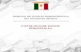 TRIBUNAL DE JUSTICIA ADMINISTRATIVA DEL ESTADO DE MÉXICO · 2020-05-09 · 3 Ahora bien, conforme con lo establecido en los artículos 3 y 4 de la Ley Orgánica del Tribunal de Justicia