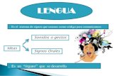 LENGUA - colegiomagister.cl · conocimiento de la lengua. Dialecto, son las variaciones regionales de una lengua. Estas variaciones pueden ser de pronunciación, entonación, léxico