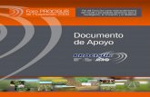 Documento de Apoyo - procisur.org.uy · en la región del Cono Sur. Fue elaborado a partir de fuentes variadas donde se pueden obtener datos acerca del sector agrícola, en especial