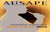 AUSAPEausape.es/ausape/Media/Publicaciones/Quien es quien... · ñola acreditada por SAP como Partner Center of Expertise en SAP ... cia de SAP HANA en el control decisional de sus